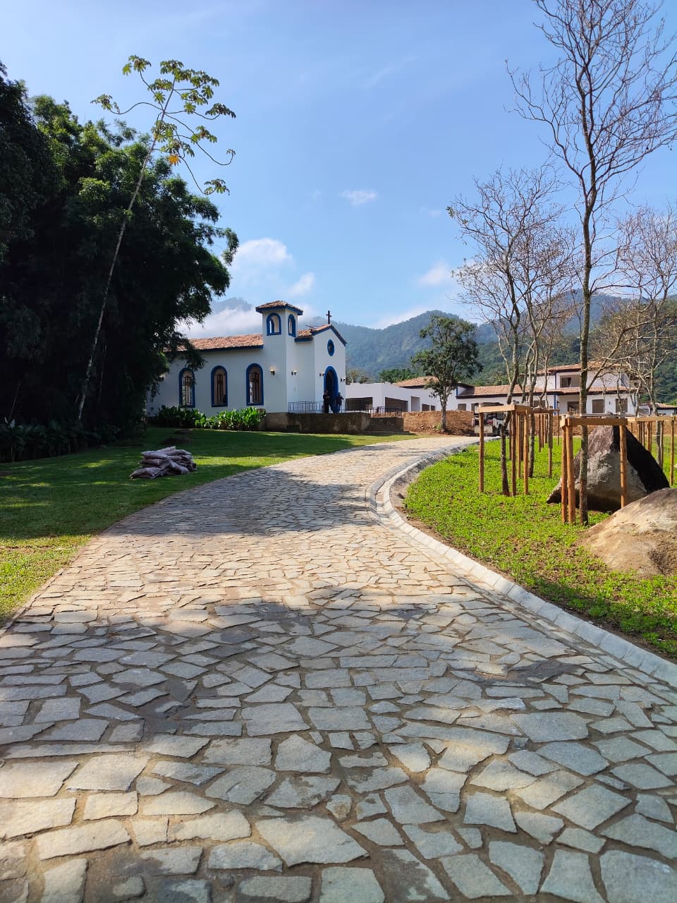 Pavimentação em pedra